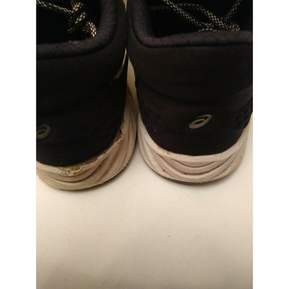 ASICS Womens Fuzex Lyte 2 T769N Running Shoe Sz 11 White And Black Cool Looking - Picture 5 of 7